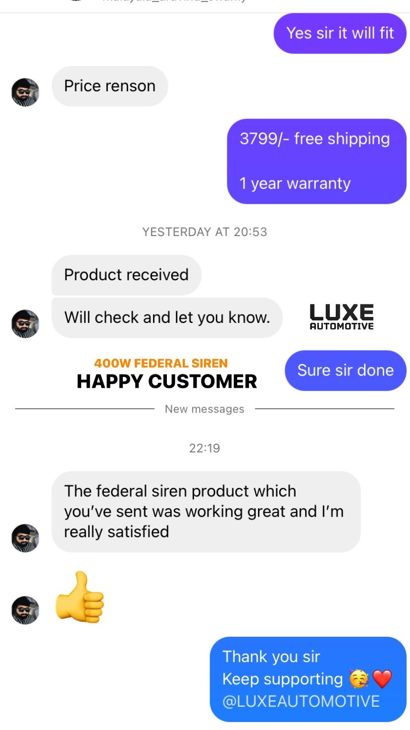 zCUSTOMER FEEDBACK - SCROLL DOWN