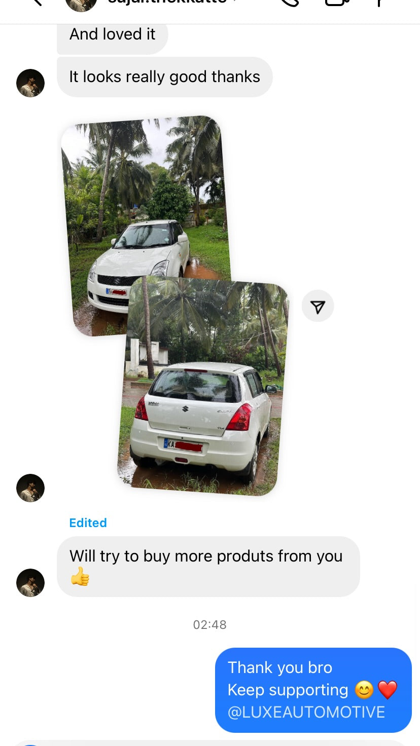 zCUSTOMER FEEDBACK - SCROLL DOWN