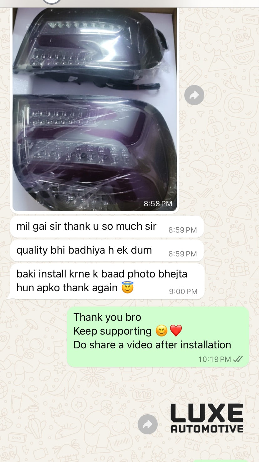 zCUSTOMER FEEDBACK - SCROLL DOWN