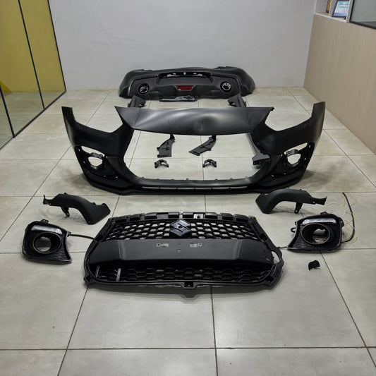 Grey Black Maruti Suzuki Swift Body Kit ABS Swift Sport Gt Kit (2018-24)