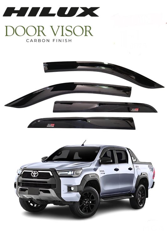 Toyota HILLUX GR Imported Door Visor | TYPE 3 & 4