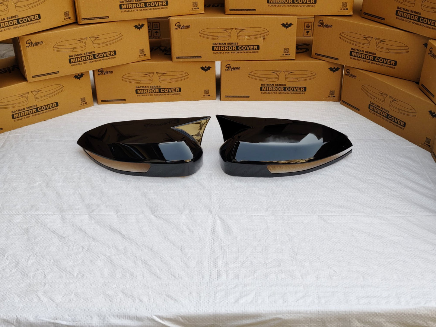 Batman Mirror Caps for TATA Nexon , Safari , Harrier