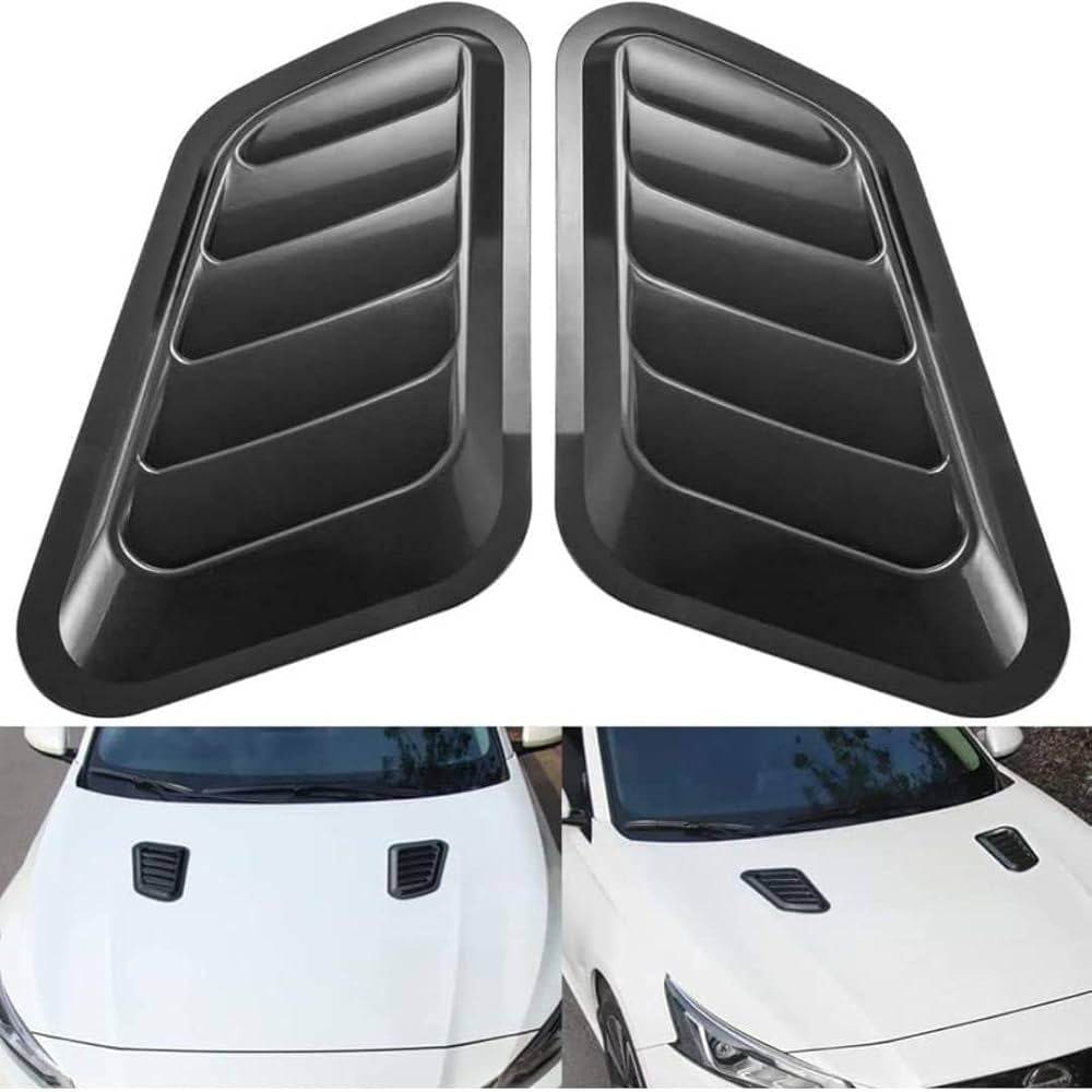 Universal 2 Pc Hood Scoop | Aftermarket ABS