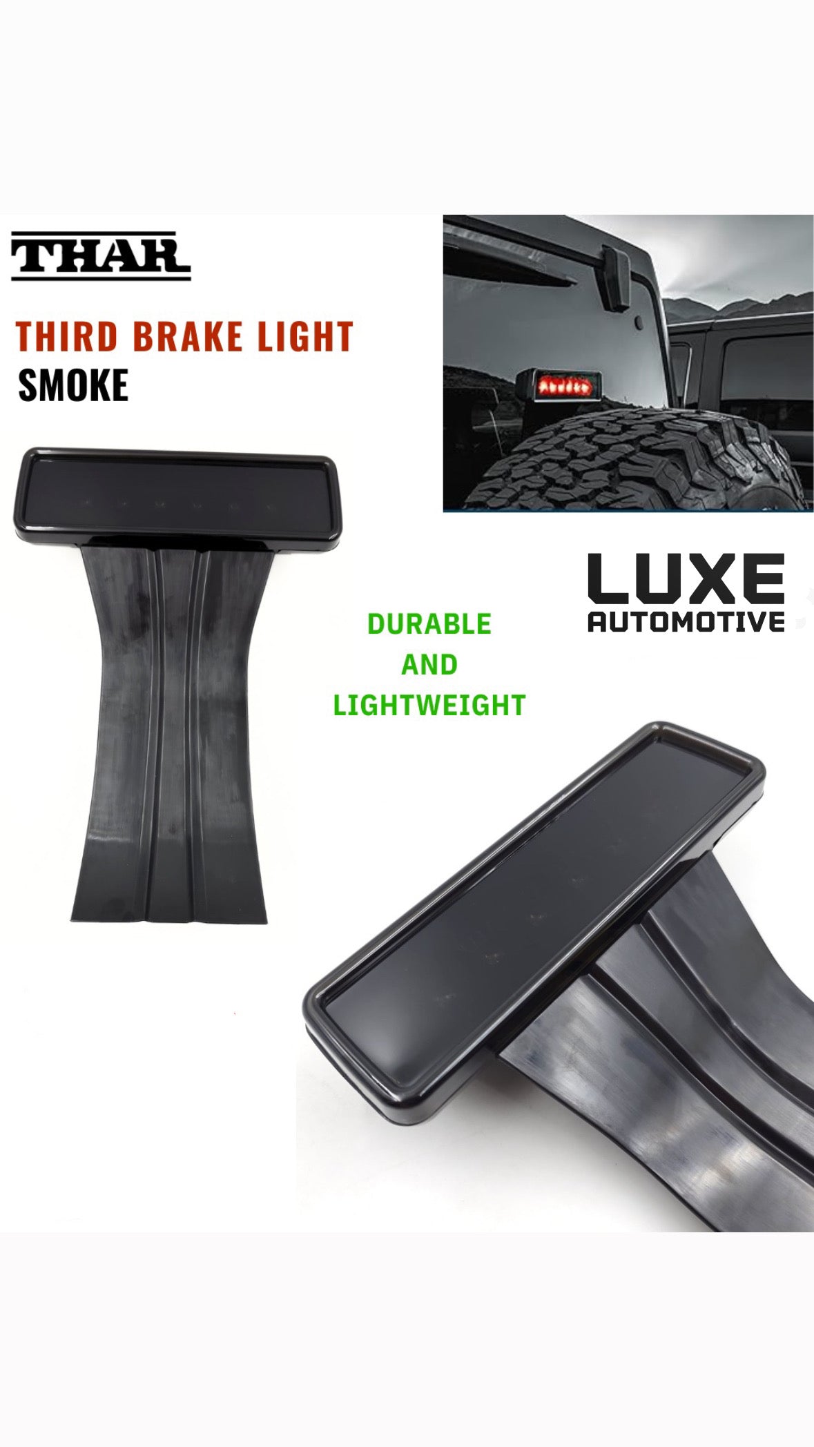 THIRD BRAKE LIGHT FOR MAHINDRA THAR