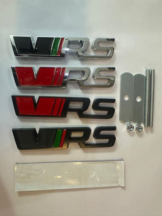 VRS Metal Emblem Badge | Premium VRS Sticker for Cars