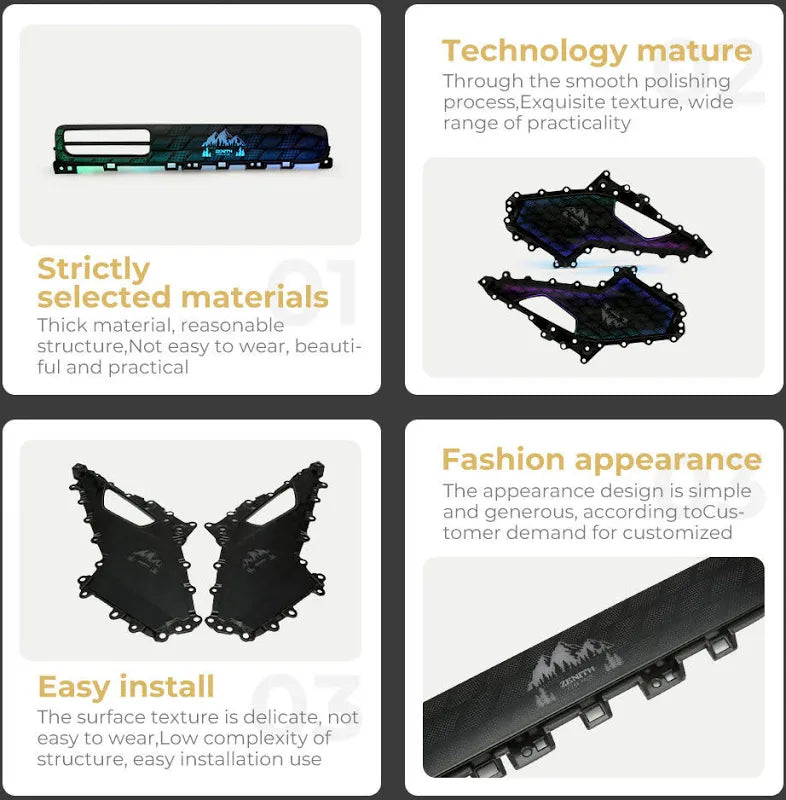 Cardi D16 OEM Ambient Lights for Hyundai Creta 2020 Onwards - 17 Pieces