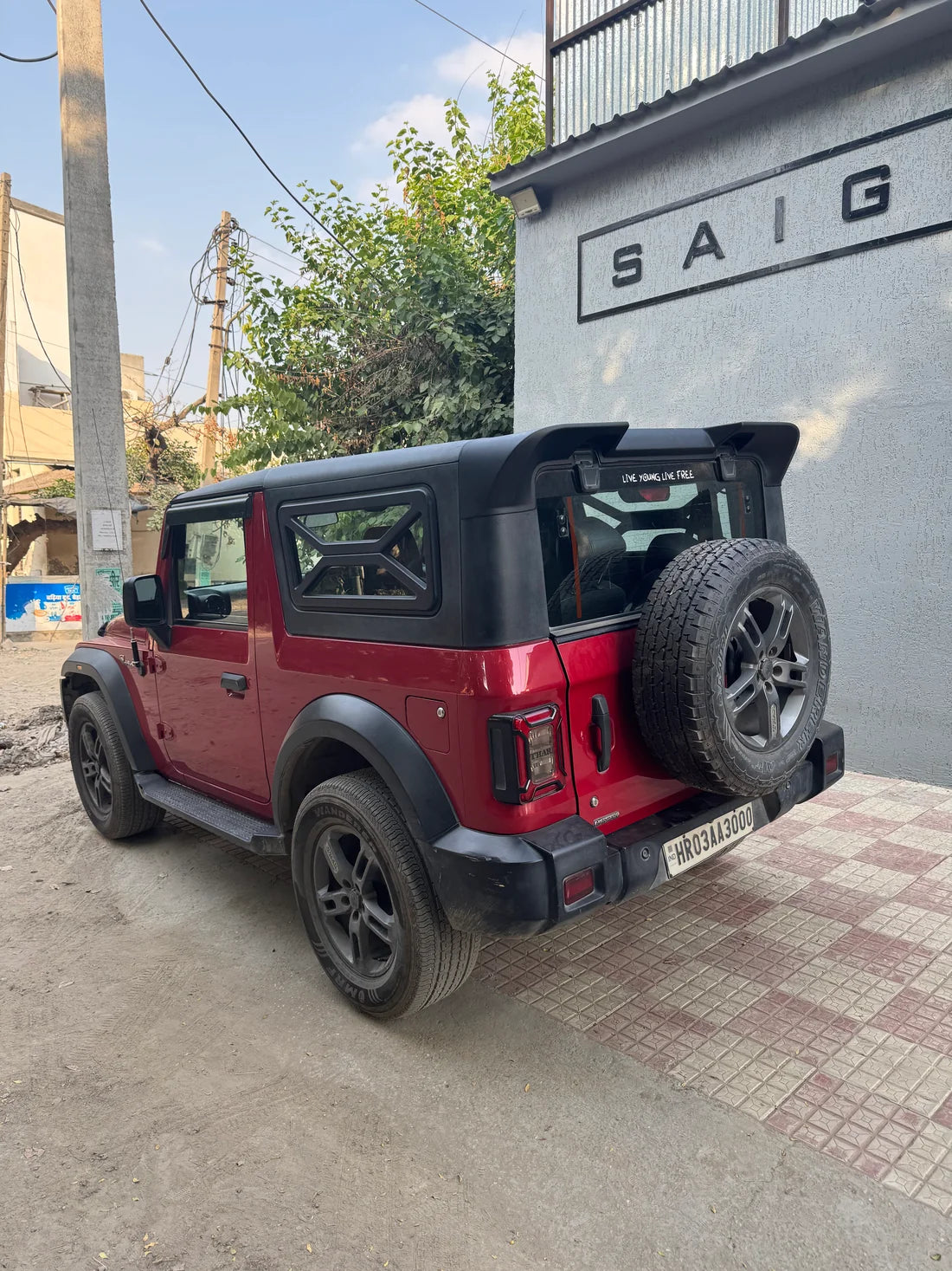 Thar 3-Door Spoiler - Only PREPAID as its Custom Product please dont Opt COD