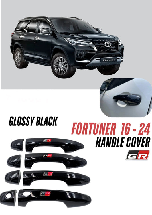 TOYOTA FORTUNER | CRYSTA | HILUX GR SPORT GOSSY BLACK DOOR HANDLE COVER