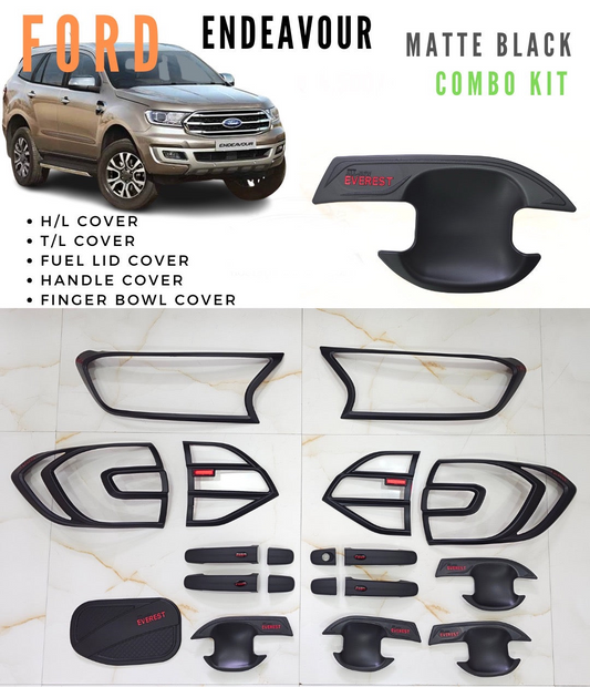 Ford Endeavour Everrest Interior Trim Panels Kit