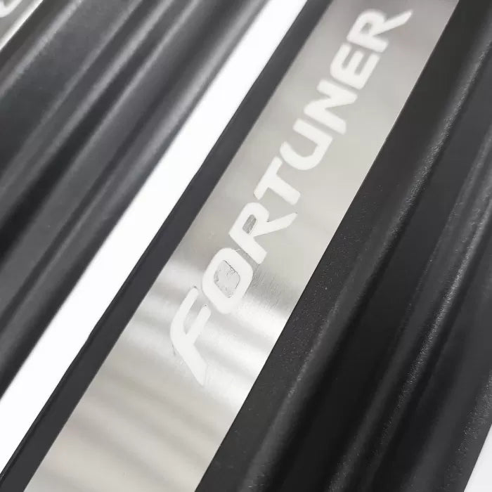 LED Door Sill Plate for Toyota Fortuner 2016 Onwards