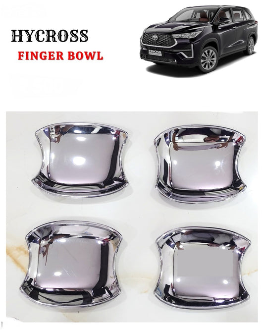 Hycross Chrome Finger Guard (Set of 4 Pieces)