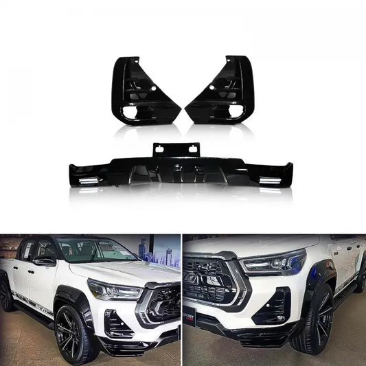 Urban Sports Skirting with DRL for Toyota Hilux 2022 Onwards