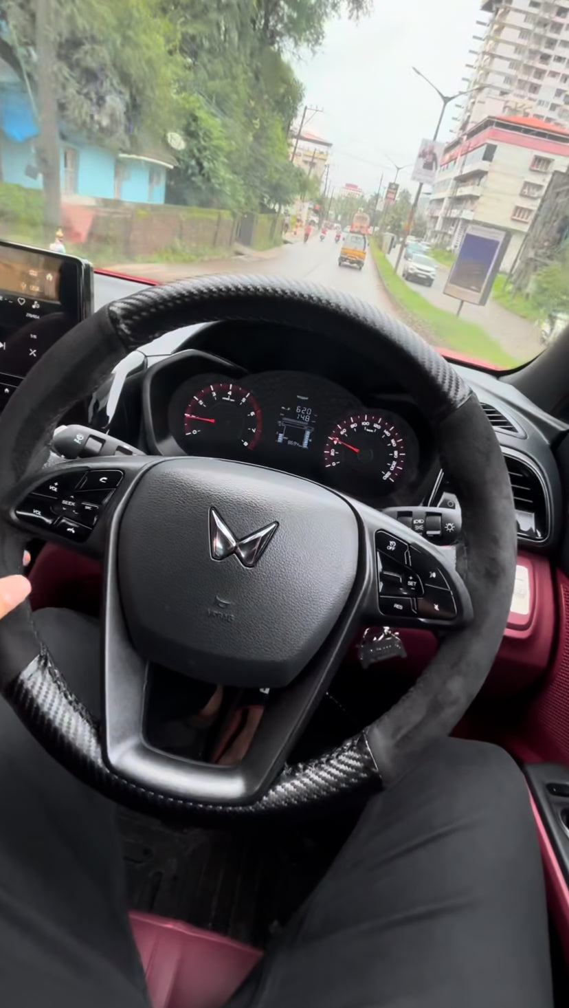 1) Alacantara STEERING COVER