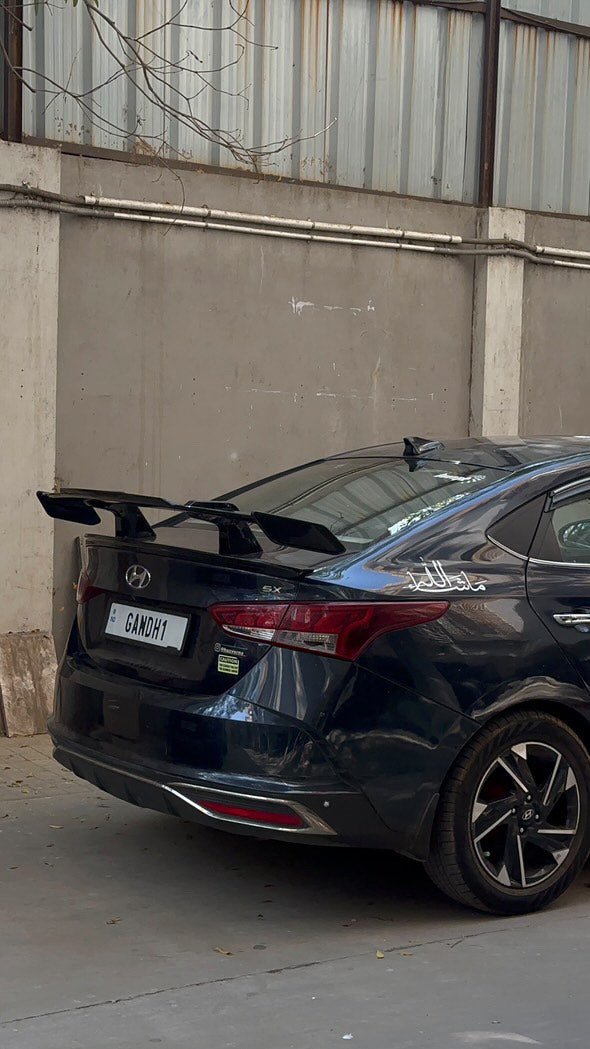 GODZILLA SEDAN SPOILER