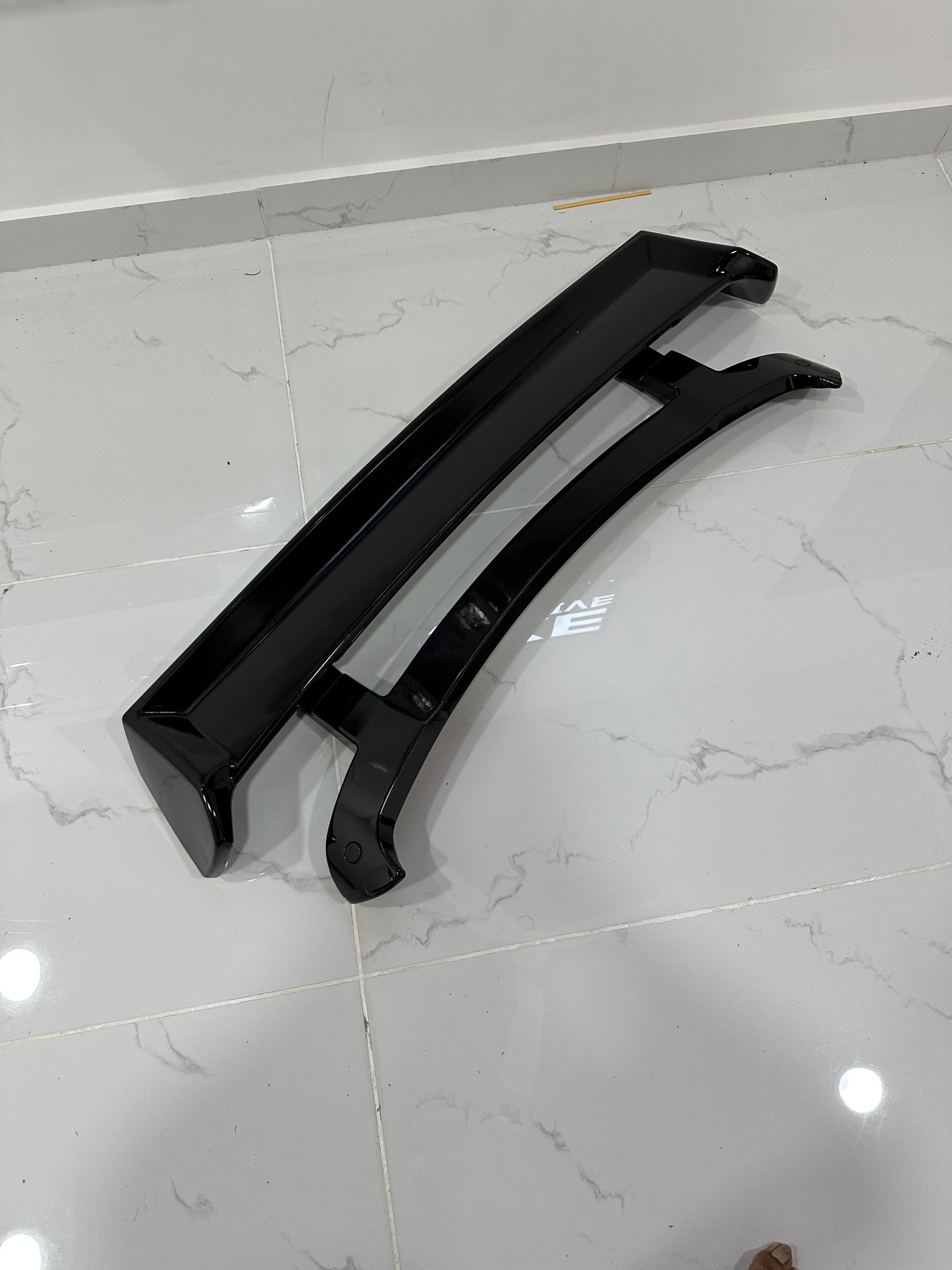 ABS MONSTER Roof Spoiler for Maruti Suzuki Swift 2018+, Color - MATTE BLACK, Drilling Required