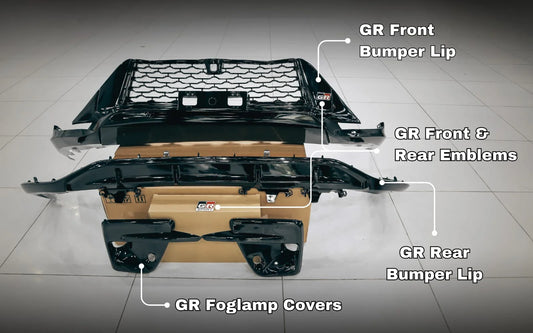 Fortuner Legender to Legender GR Original Like Add On Kit