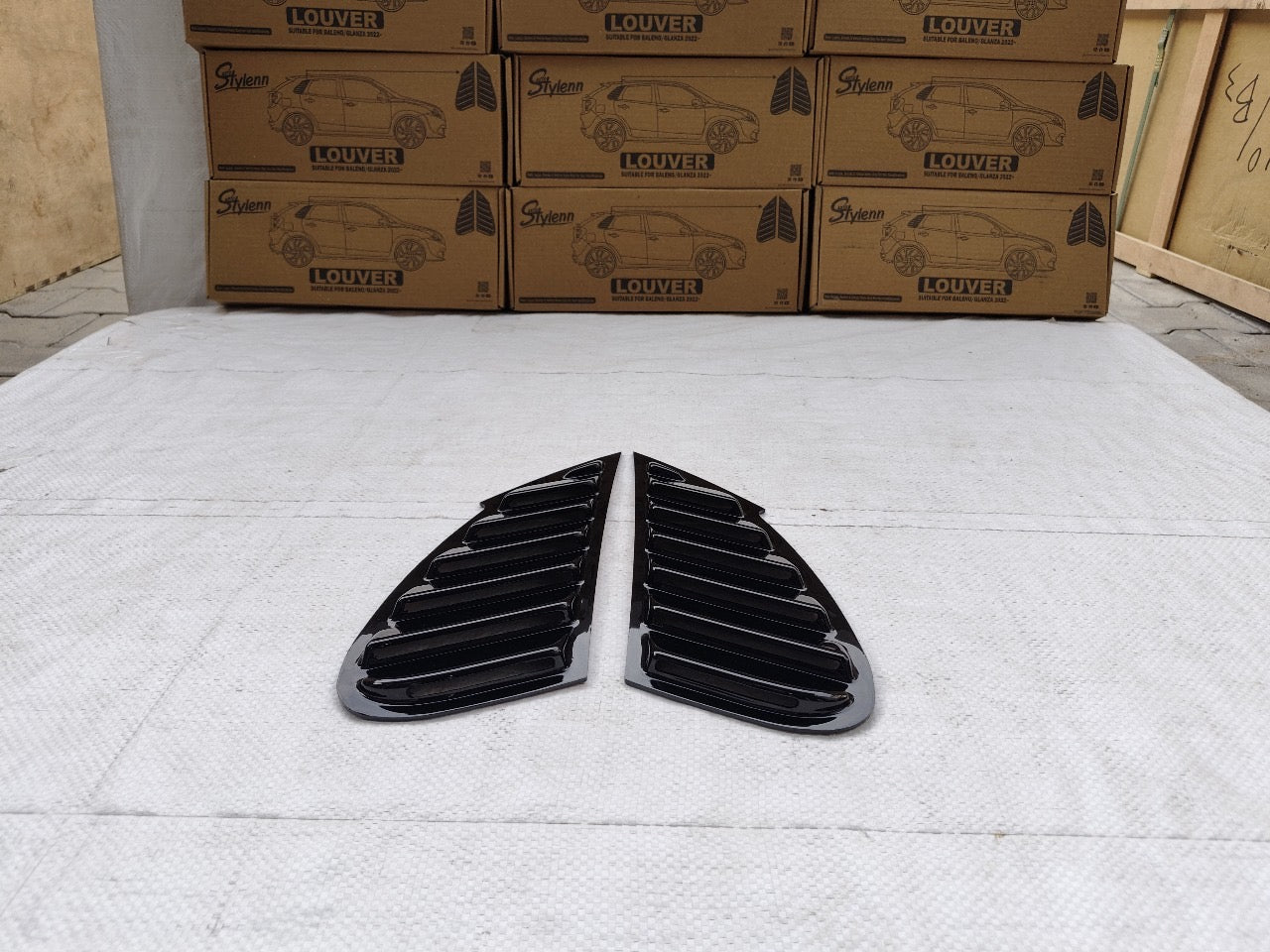 Maruti Suzuki Baleno & Glanza 2022 onwards Window Louvers