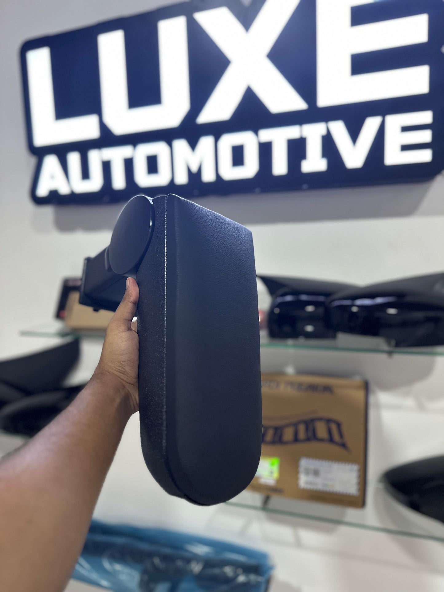 1) Volkswagen Polo 2009-19 OEM Armrest Console
