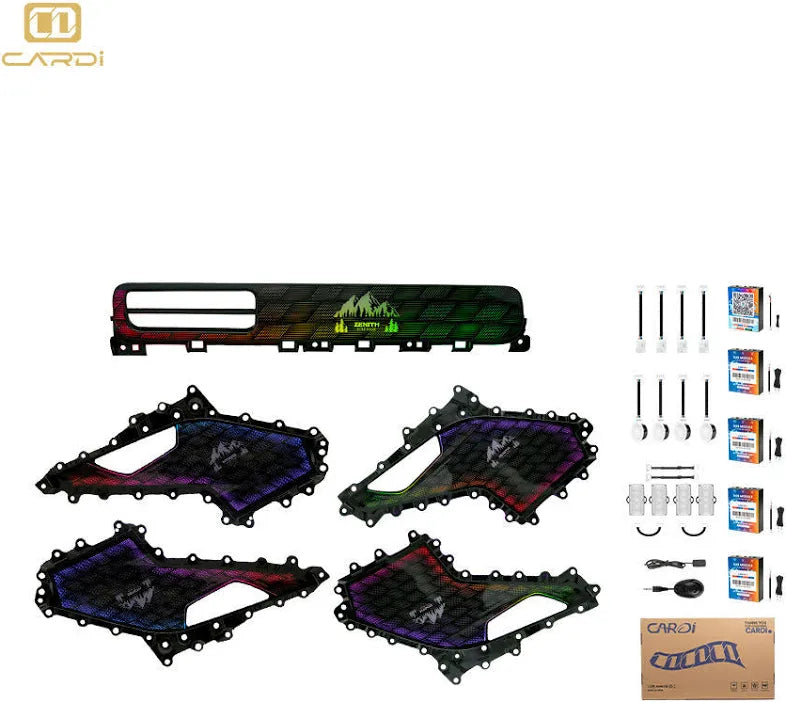 Cardi D16 OEM Ambient Lights for Hyundai Creta 2020 Onwards - 17 Pieces