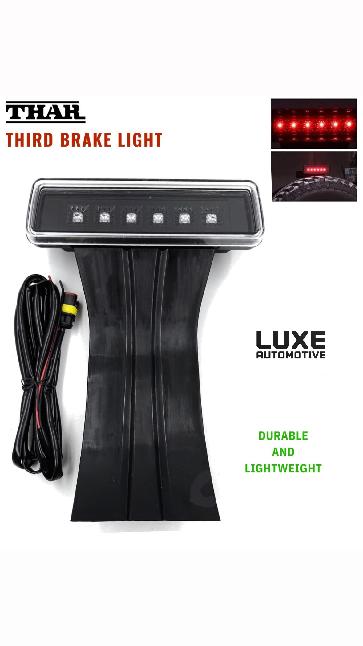 THIRD BRAKE LIGHT FOR MAHINDRA THAR