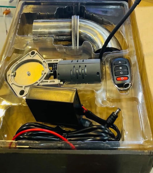 Exhaust CutOut Kit,Stainless Steel  DIESEL with Remote Control