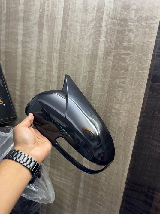 BATMAN STYLE MIRROR CAPS | SUZUKI BREZZA 2020+ Model