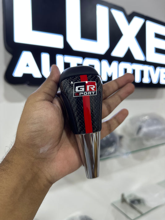 1) Toyota Fortuner Real & Copy Carbon GR Gear Knob |