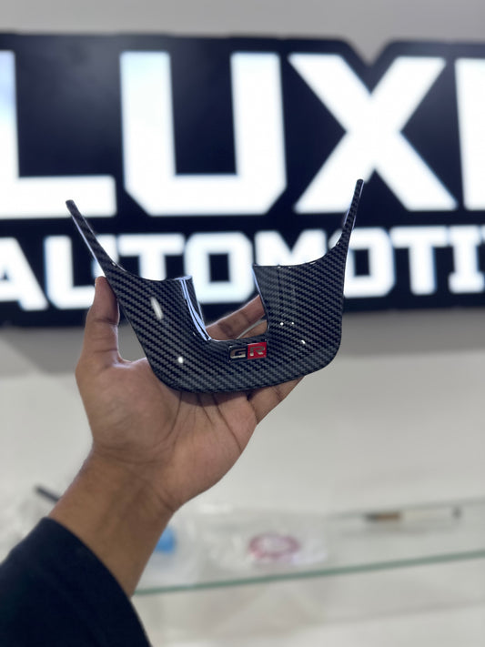 Fortuner GR steering Badge | Carbon Fibre