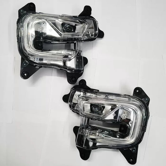 Mahindra Scorpio N 2022 Onwards OEM Type DRL Daytime Running Light With Projector Fog Lamp