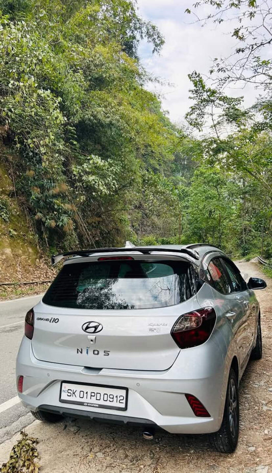 Universal Hatchback Spoiler | ABS Quality | Hyundai Nios