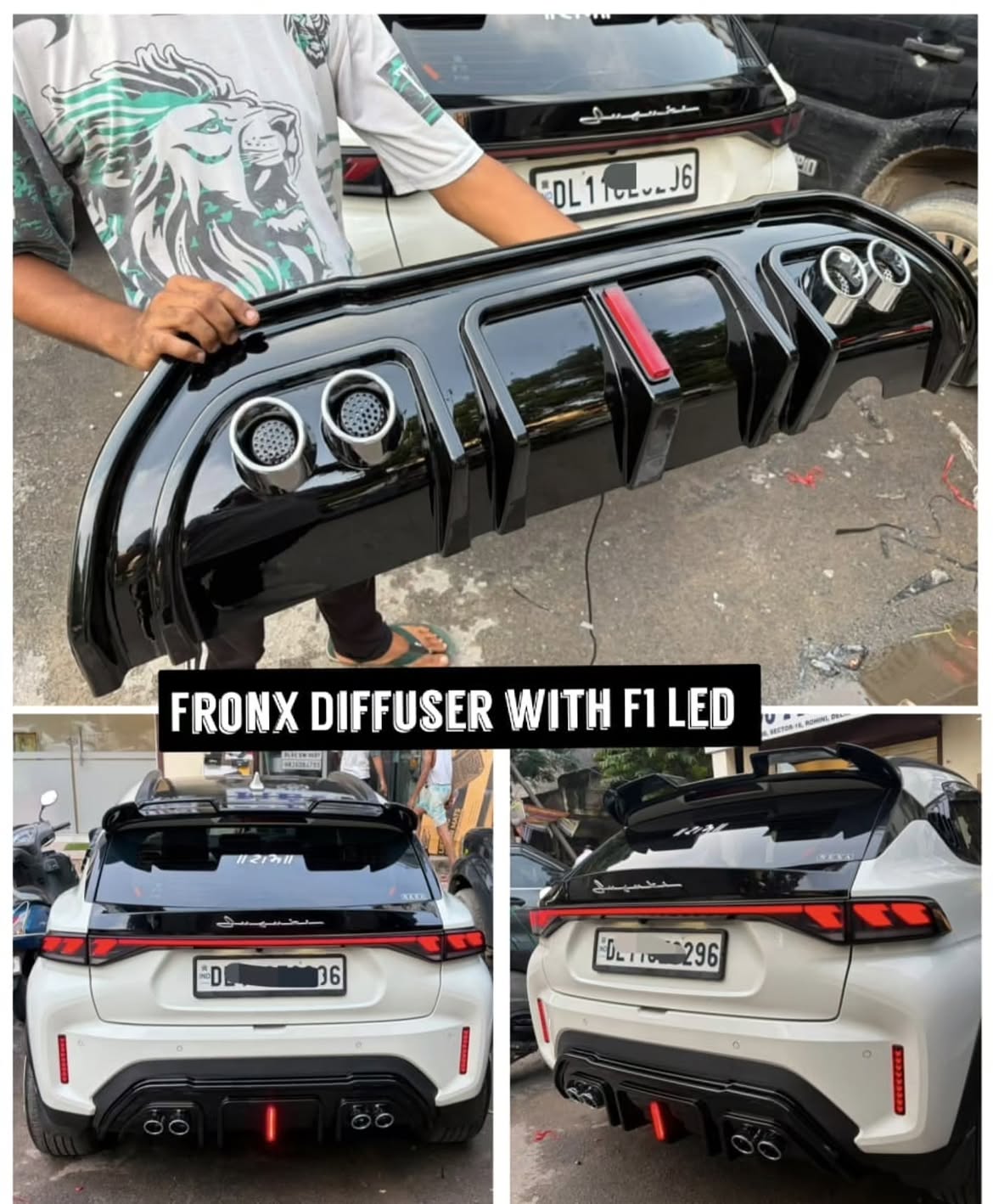 Fronx Quad Tip-  5 Fin Diffuser with LED