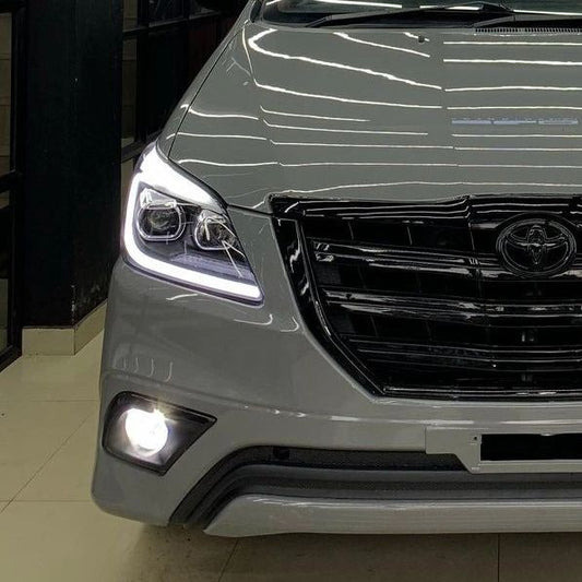 11-15 Toyota Innova 1th Gen, 2th Facelift Vland Projector HeadLights Black