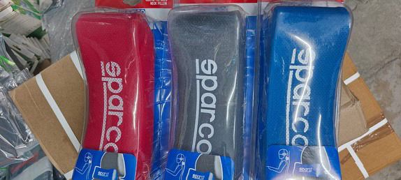 2PC Sparco Universal Headrest Neck Pillow Pillow Pillow Cervical Pillow