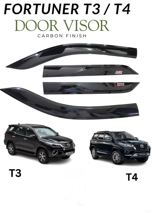 Toyota Fortuner GR Imported Door Visor | TYPE 3 & 4
