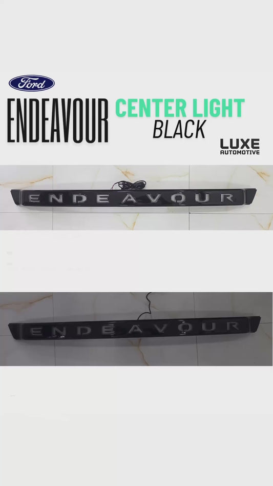 FORD ENDEAVOUR DICKY LED GARNISH GLOSSY REAR GARNISH