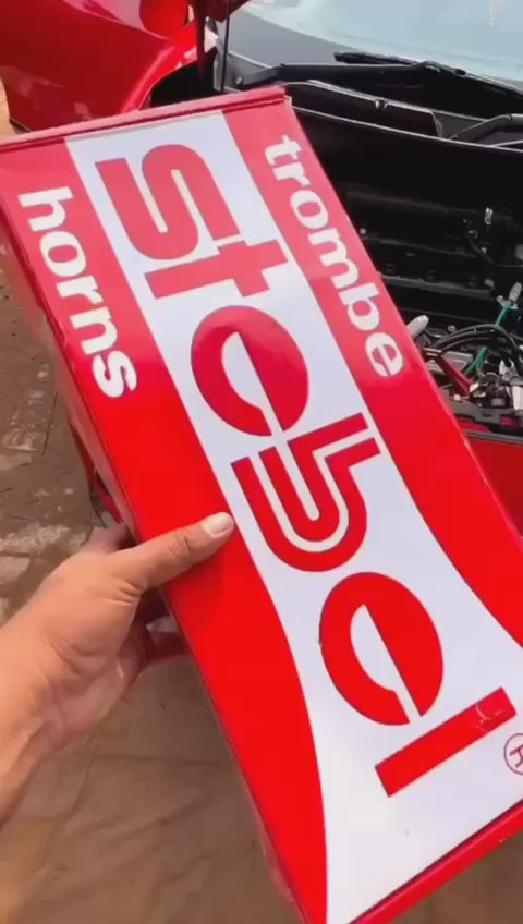 Stebel 6 Pipe Air Horn for truck,bus, car & Heavy vehicle.