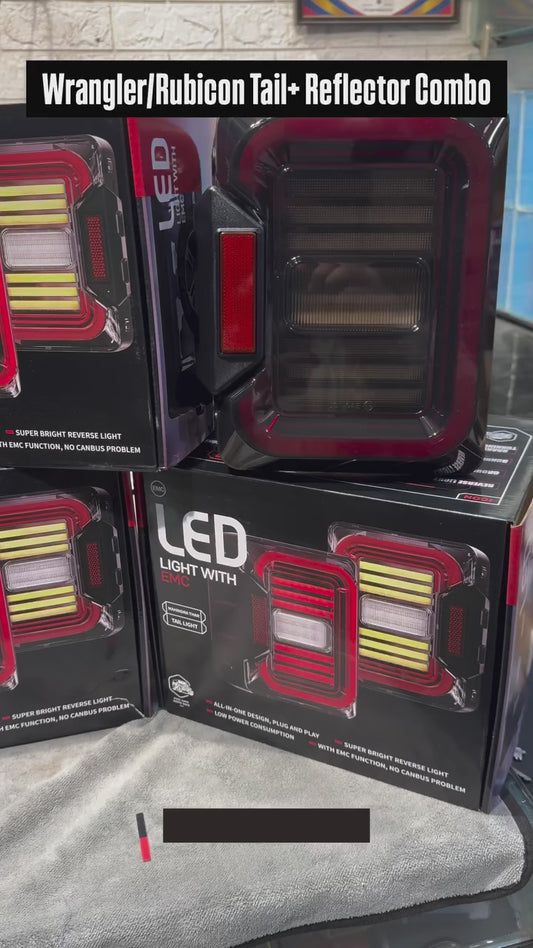 Modified Tail Lights for Mahindra Thar 2020 Onwards - Solid