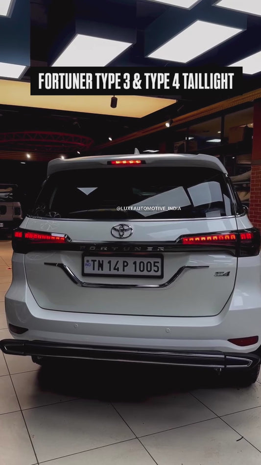 Toyota fortuner led Tail Lights