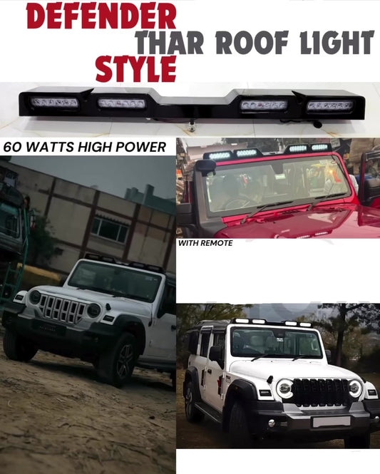 Defender Style Roof Light For Mahindra Thar/ROXX